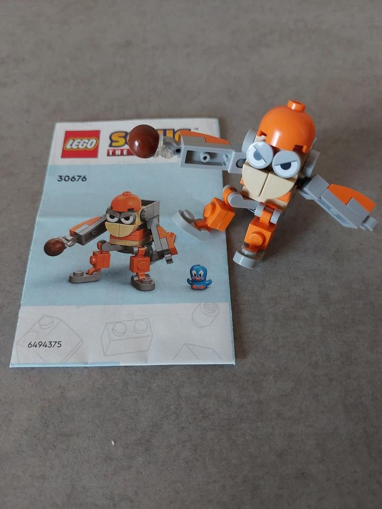 Lego Sonic the Hedgehog - Dr. Eggman's Eggmobile (30676), Lego, Compleet, Ophalen of Verzenden, Zo goed als nieuw