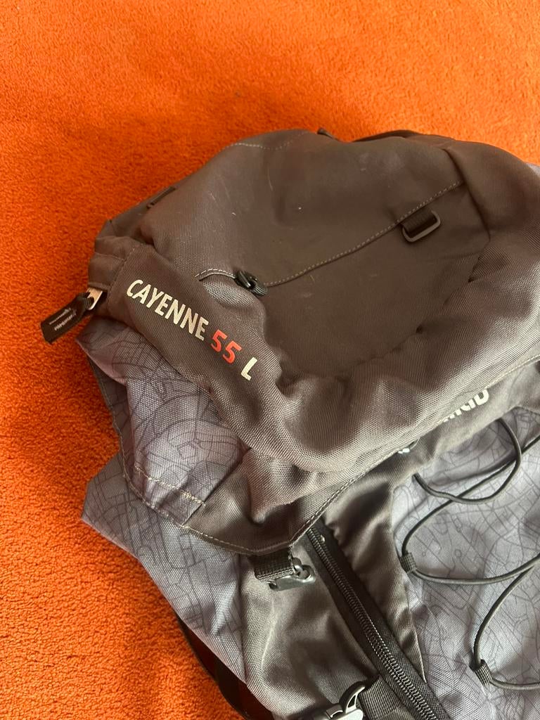 Nomad 55 liter backpack, Ophalen, Zo goed als nieuw