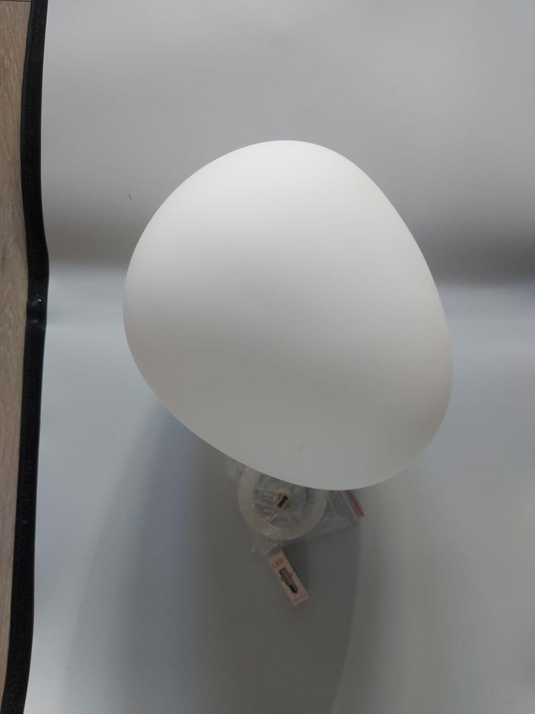 Matt witte plafond lamp, Ophalen of Verzenden, Nieuw, Glas