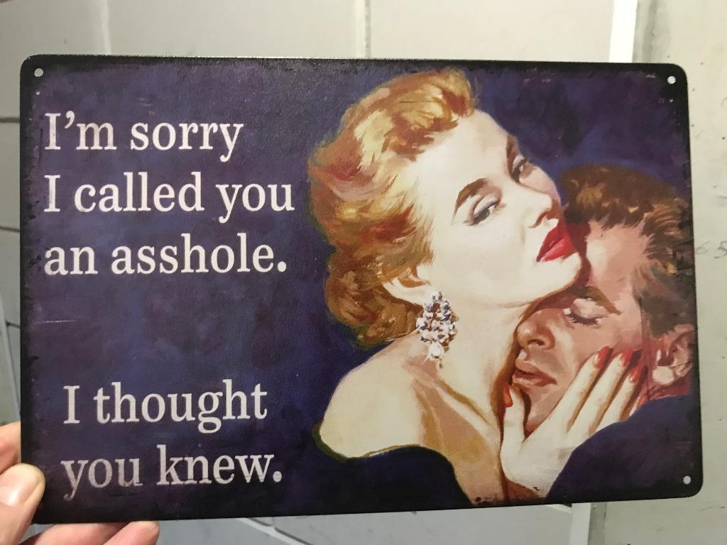 Vintage posters metaal, Verzamelen, Posters, Nieuw, Film en Tv, A1 t/m A3, Ophalen of Verzenden