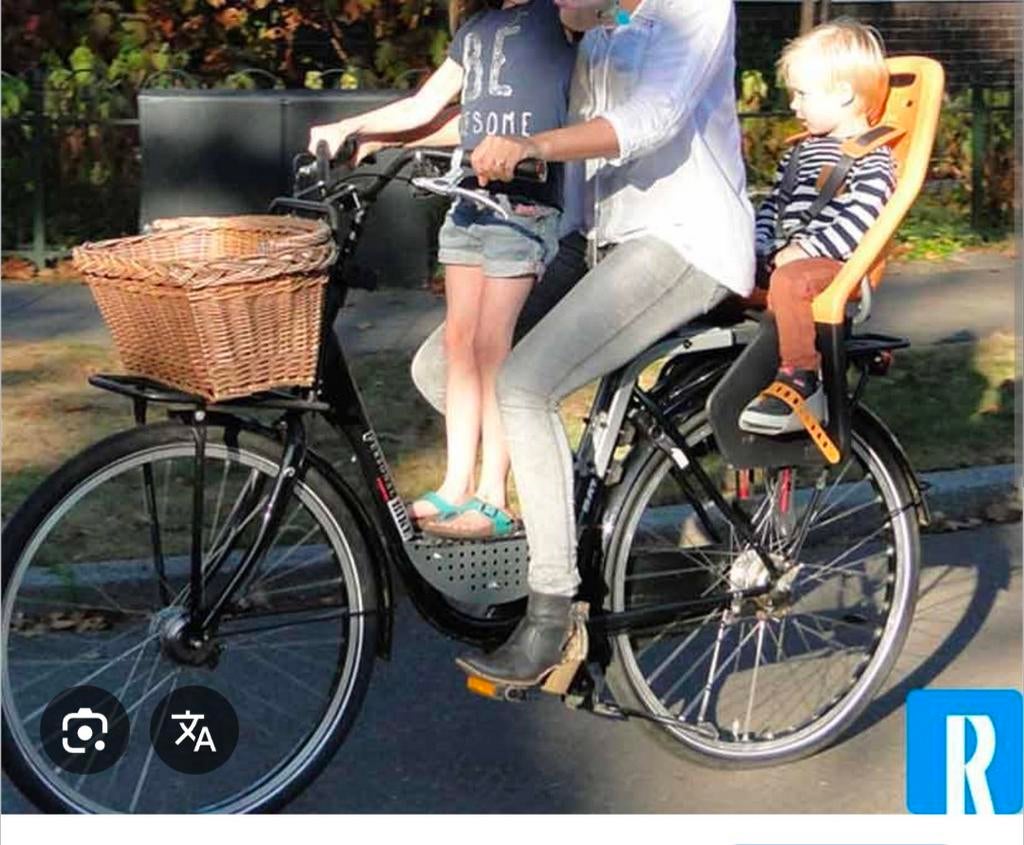 Fiets plankje -  meefietsertje, Ophalen