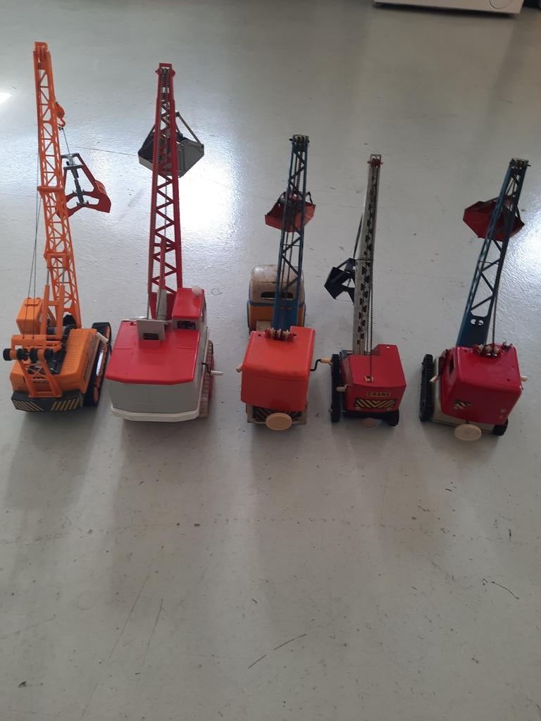 Dragline 5x model,miniatuur, Hobby en Vrije tijd, Ophalen, Tractor of Landbouw, Overige merken