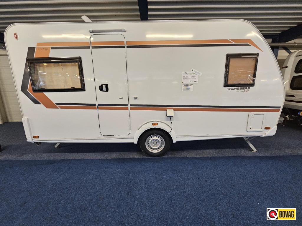 Weinsberg CaraOne Edition HOT 450 FU DOREMA MONDIAL LUIFEL, Caravans en Kamperen, Rondzit, Bedrijf, Overige typen, Tot en met 4