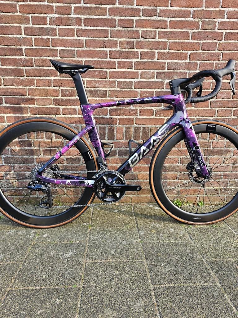 BAAS novel earo racefiets L, Fietsen en Brommers, Carbon, Zo goed als nieuw, Meer dan 20 versnellingen, 53 tot 57 cm