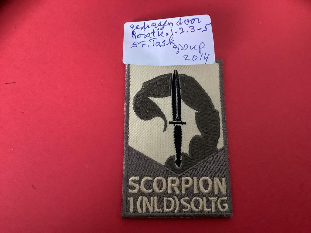 Mouwembleem van KCT, Verzamelen, Militaria | Algemeen, Ophalen of Verzenden, Landmacht, Nederland, Embleem of Badge