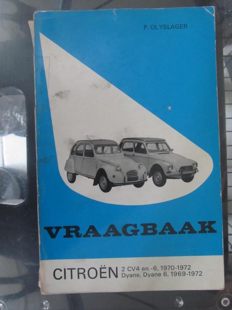 vraagbaak   Citroën  2CV  DYANE 1969 -1972, Ophalen of Verzenden
