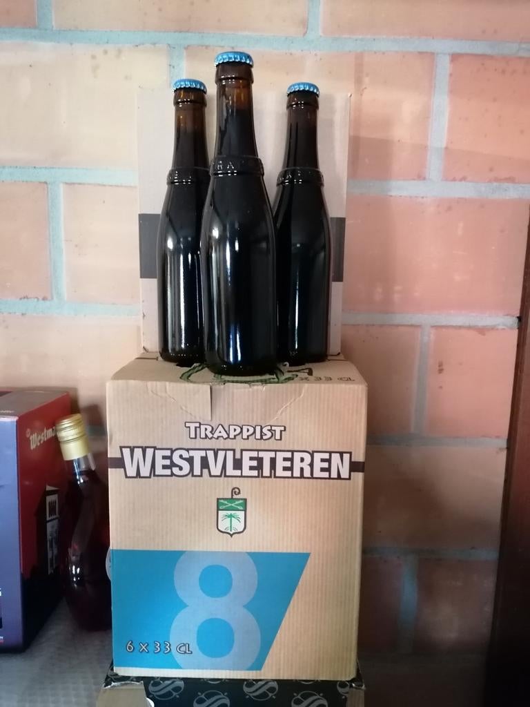 Westvleteren-Trappistenbier: oude flessen., Verzamelen, Ophalen of Verzenden, Flesje(s), Overige merken