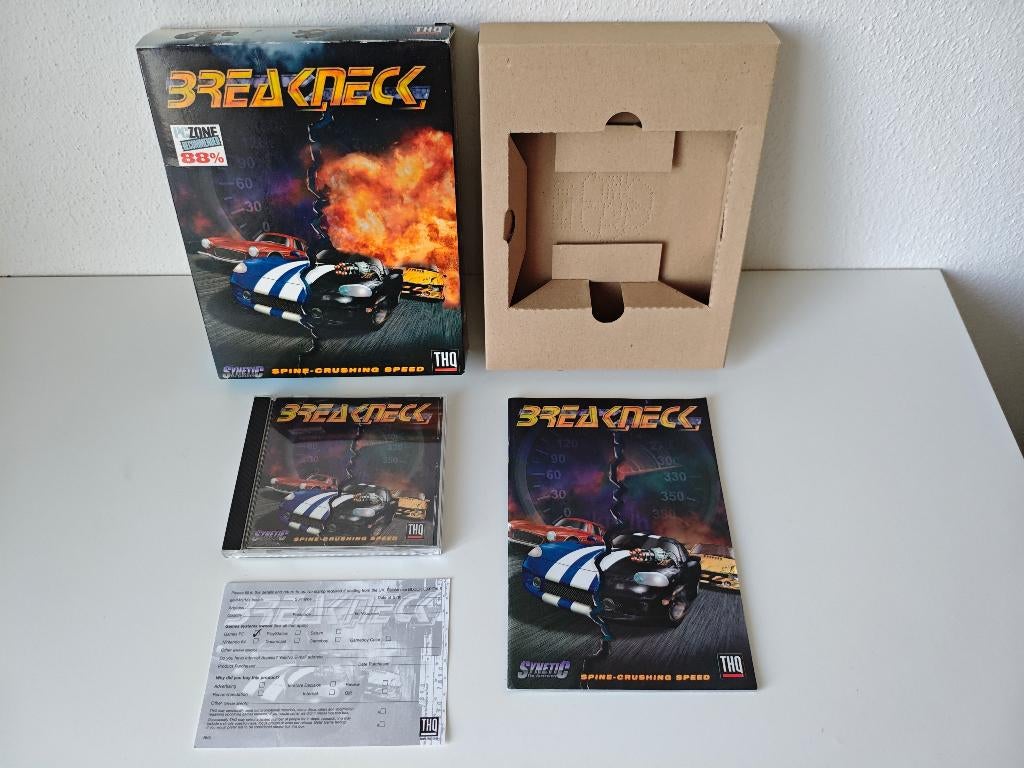 Breakneck Big Box PC Game Spel, 1 speler, Ophalen of Verzenden, Gebruikt, Vanaf 3 jaar