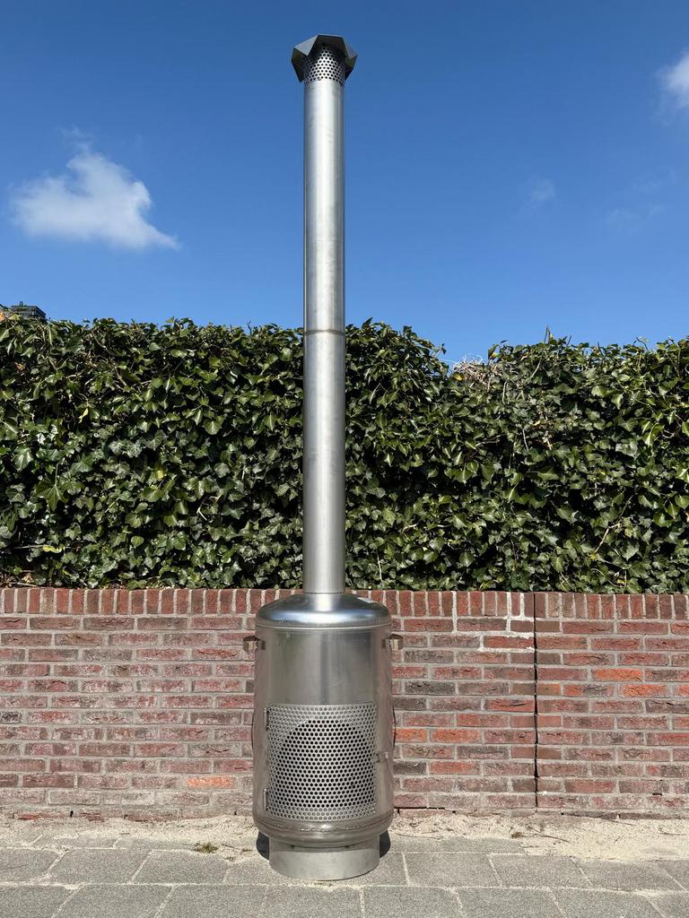 Kachel houtkachel terashaard tuinhaard terraskachel, Ophalen of Verzenden, Nieuw