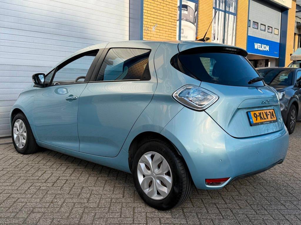 Renault ZOE Q210 Zen Quickcharge 22 kWh KOOP ACCU pdc, apk a, Stof, Gebruikt, 22 kWh, Blauw