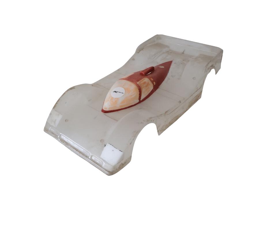 Vintage 1/10 Lola body rc auto, Ophalen of Verzenden, Gebruikt, Onderdeel