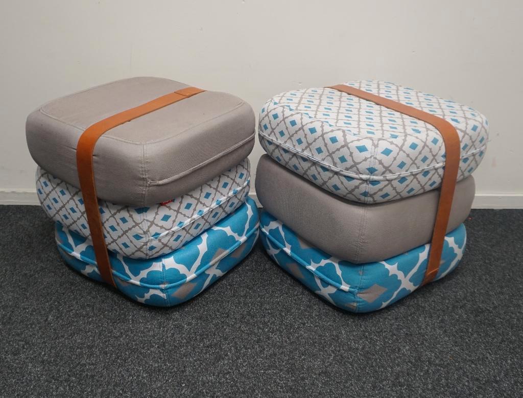 Baboesjka | Fatboy | Poef | Zitkussen | Pessoa Azul, Minder dan 50 cm, Gebruikt, -, Vierkant