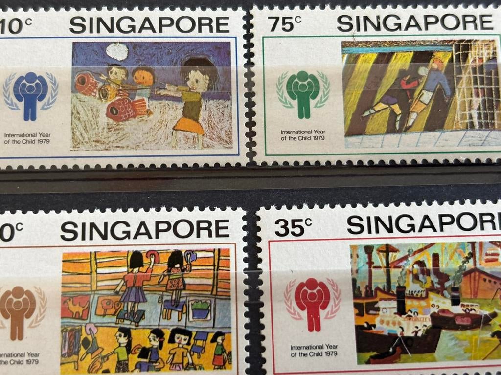 Verenigde Naties, Singapore 1979, Postzegels en Munten, Ophalen of Verzenden, Postfris, Zuidoost-Azië
