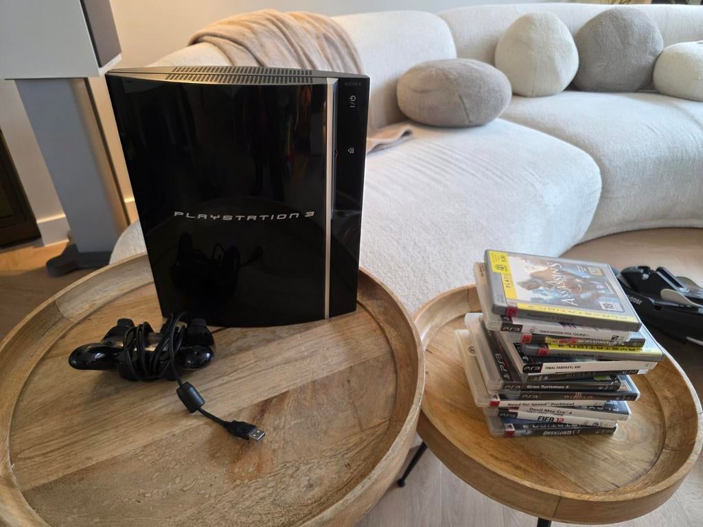 PlayStation 3 met spellen, Ophalen of Verzenden, 65 cm of meer
