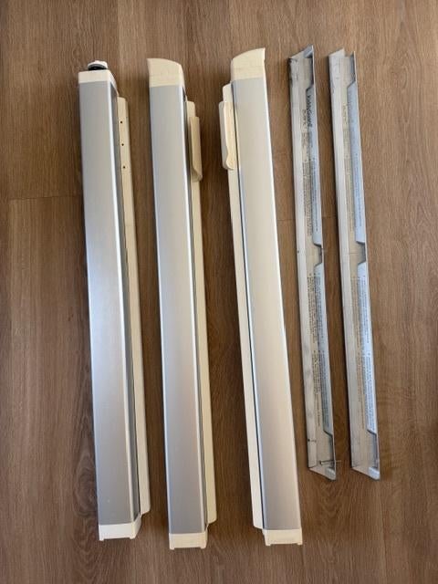 2 complete Lascal KiddyGuard Avant traphekjes, Kinderen en Baby's, Traphekjes, Ophalen, Overige materialen, Gebruikt, Oprolhekje