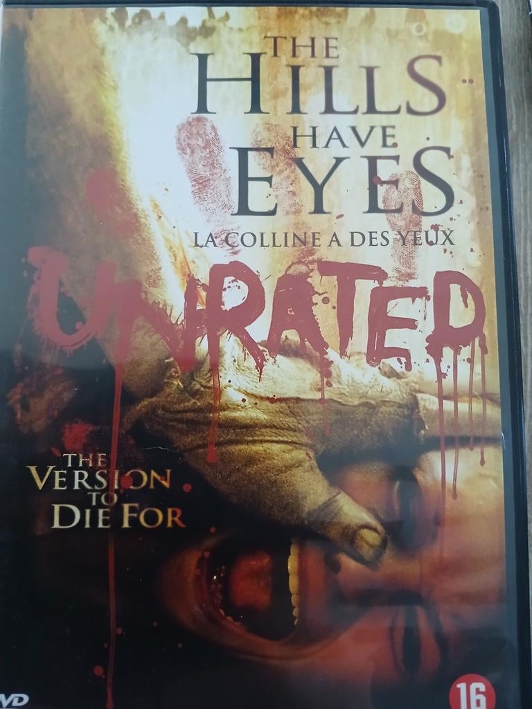 The hills have eyes unrated, Vanaf 16 jaar, Ophalen of Verzenden, Zo goed als nieuw