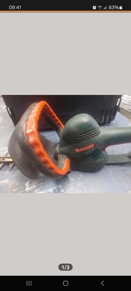 Metabo Heggenschaar HS 8365 S - Gebruikt, Ophalen, Gebruikt, Elektrisch, Metabo