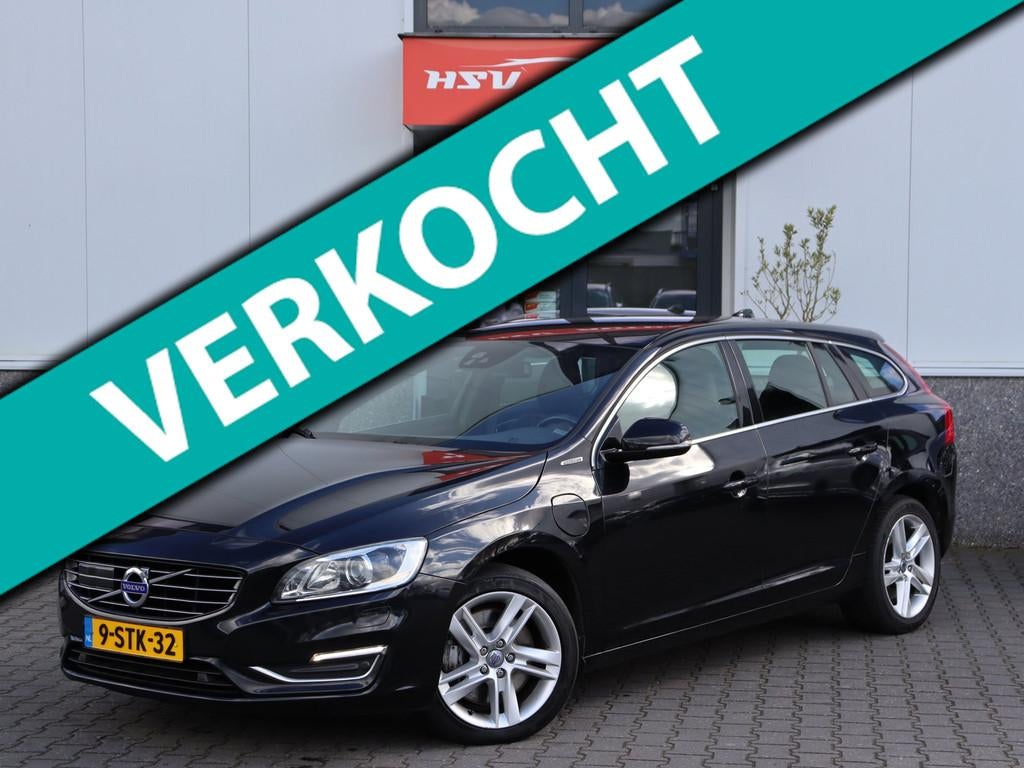 Volvo V60 2.4 D6 AWD Plug-In Hybrid Summum, Auto's, Automaat, Zwart, Vierwielaandrijving, 11 kWh