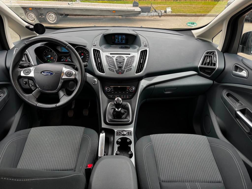 Ford C-Max 1.0 Titanium|PARKPILOT|6BAK|PSENSOR|AIRCO|CRUISE|, Euro 5, 125 pk, Gebruikt, Start-stop-systeem