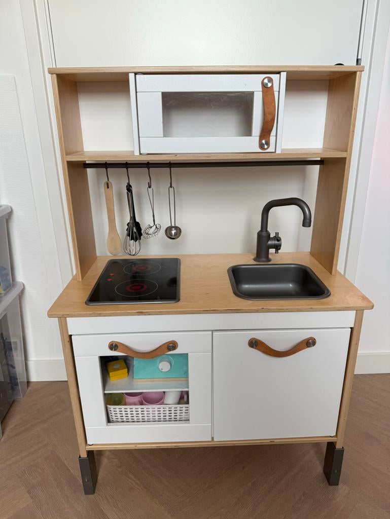 Ikea DUKTIG speelgoed keuken incl. Accessoires. Goede staat, Ophalen, Zo goed als nieuw, Hout, Speelkeuken