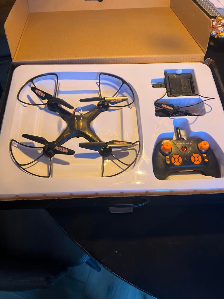 Zuma Drone met Camera - Gear2Play, Audio, Tv en Foto, Drones, Zo goed als nieuw, Speelgoeddrone, Basiskwaliteit, Zuma, Minder dan 250 gram
