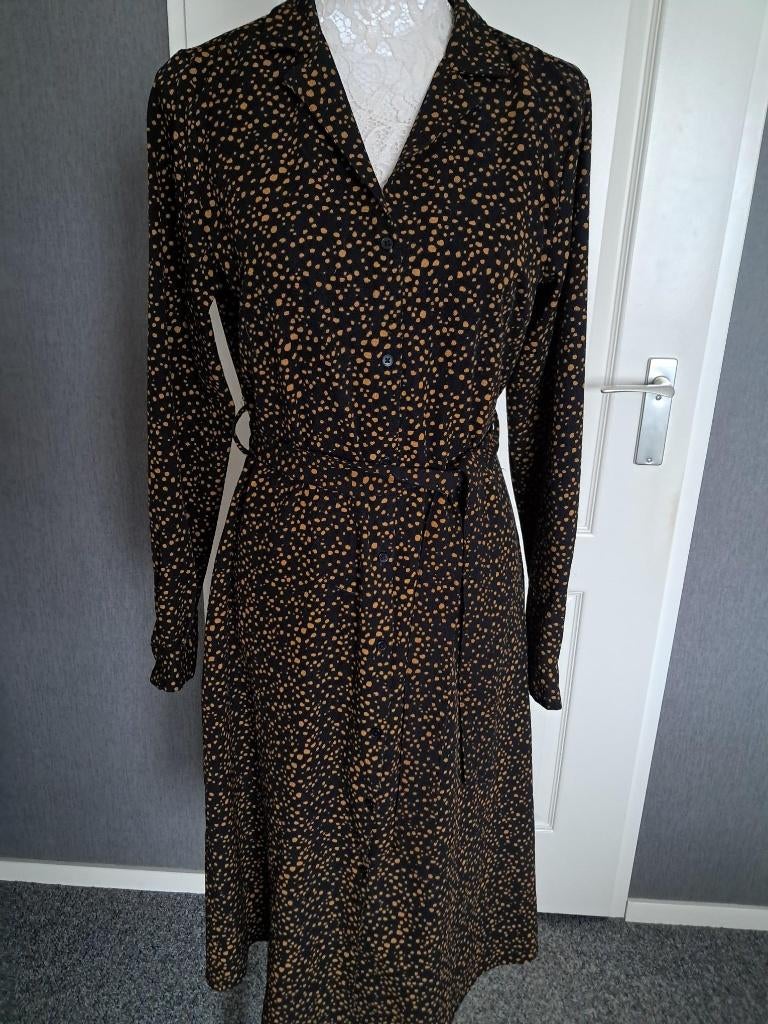 Jurk Zeeman Maat : 38 Kleur : Zwart bruin, Maat 38/40 (M), Zeeman, Zwart, Nieuw