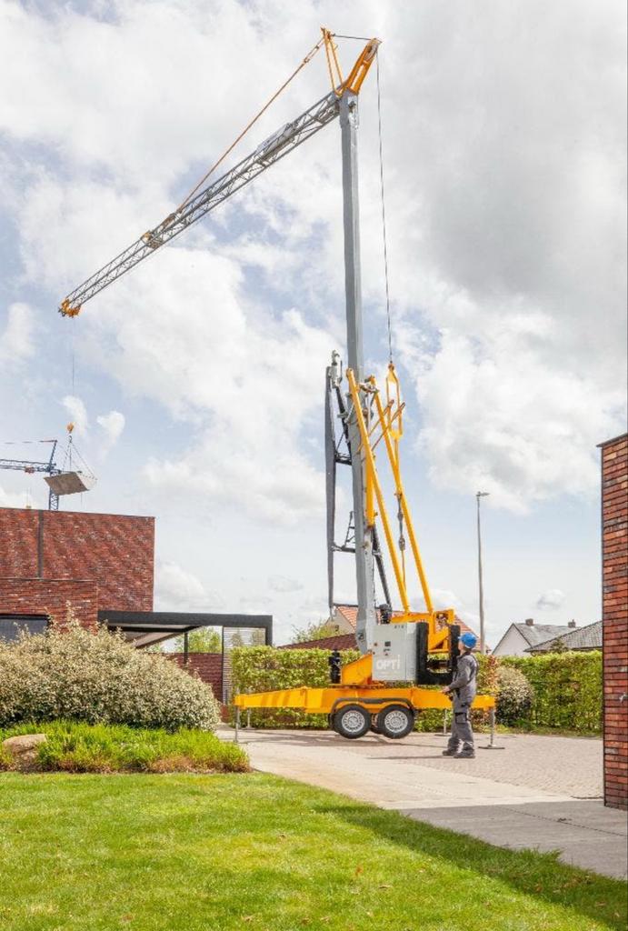 Arcomet Opti - 14,5m Bouwkraan DIRECT LEVERBAAR, Ophalen, Kraan