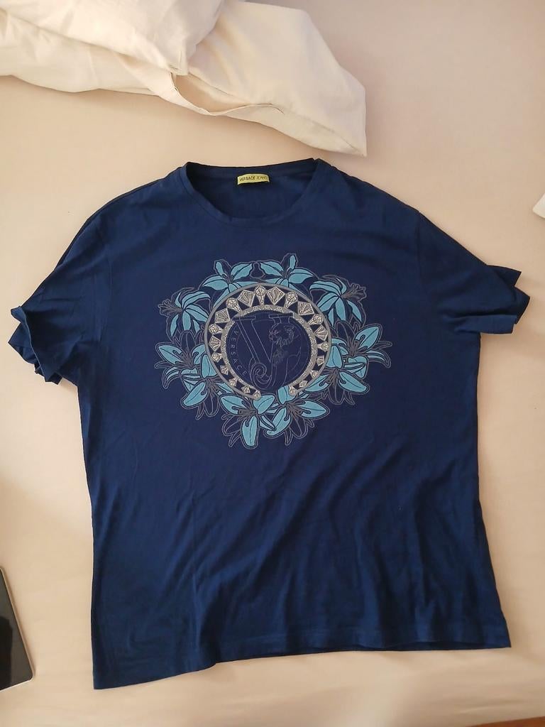 Versace shirt xxxl, Kleding | Heren, T-shirts, Ophalen of Verzenden, Zo goed als nieuw, Overige maten, Zwart