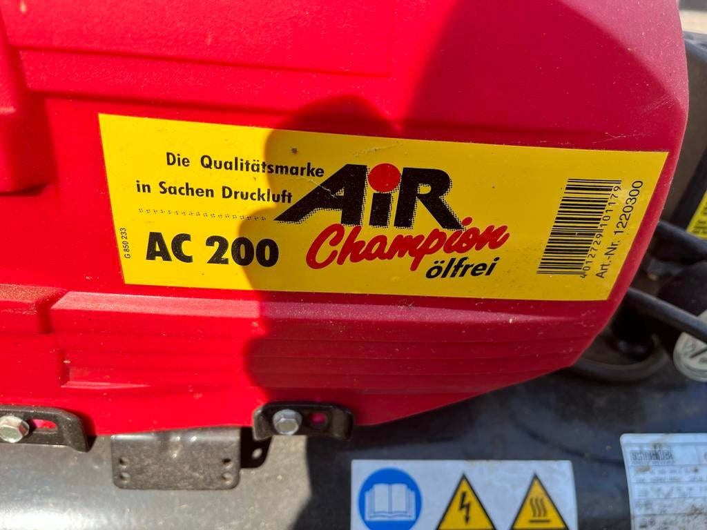 Air Champion AC 200 compressor, Ophalen, Gebruikt, Minder dan 200 liter/min, Minder dan 25 liter