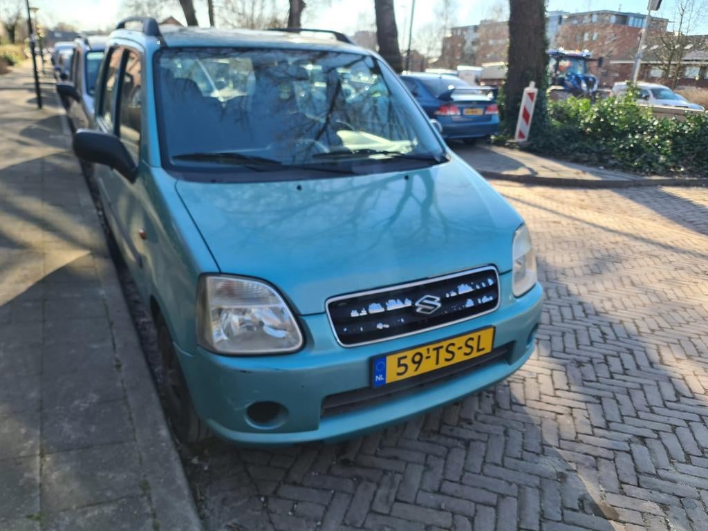 Suzuki Wagon R+1.2 Comfort (BJ 2007) APK tot maart 2027!, Voorwielaandrijving, Stof, 40 €/maand, 4 cilinders