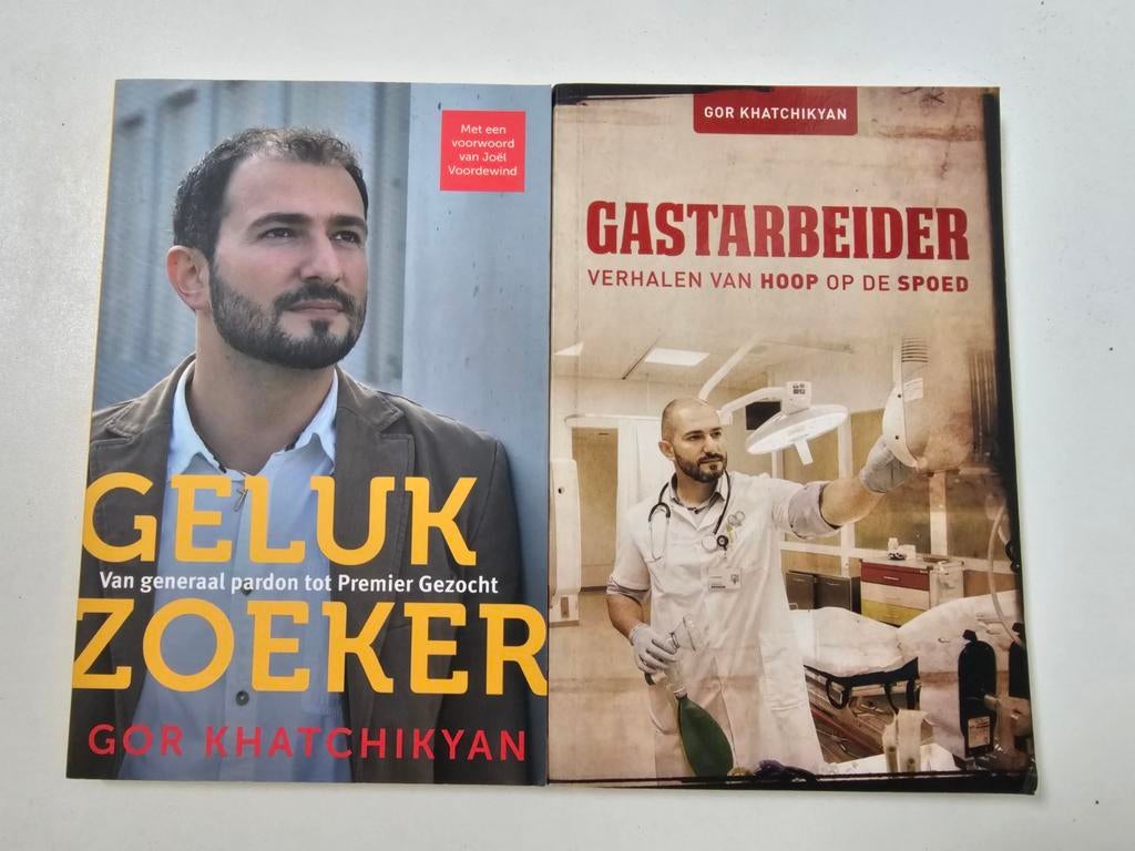 Boeken van Gor Khatchikyan: Gelukzoeker & Gastarbeider, Ophalen of Verzenden, Gelezen, Gor Khatchikyan