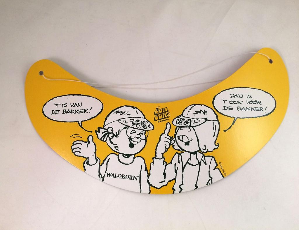 Jan, Jans en de kinderen - zonneklep stripfiguur - Jan Kruis, Ophalen of Verzenden, Overige figuren, Nieuw, Overige typen