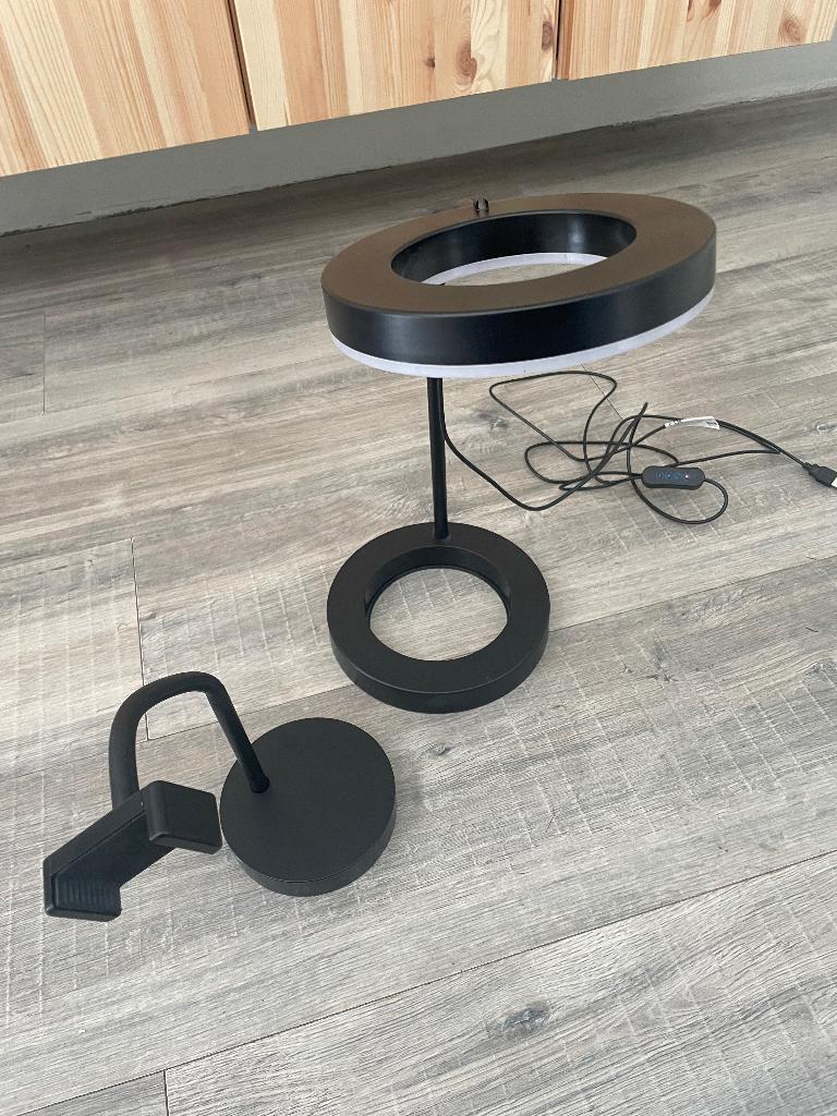 Bureau, game of vlog lamp IKEA, Huis en Inrichting, Ophalen, Zo goed als nieuw, Minder dan 50 cm