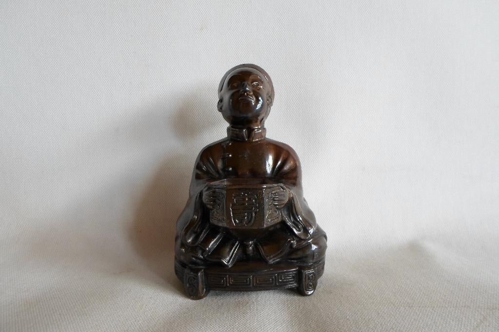 Beeld Chinees Mand, Antiek en Kunst, Minder dan 20 cm, Ophalen of Verzenden, Beeld, Azië