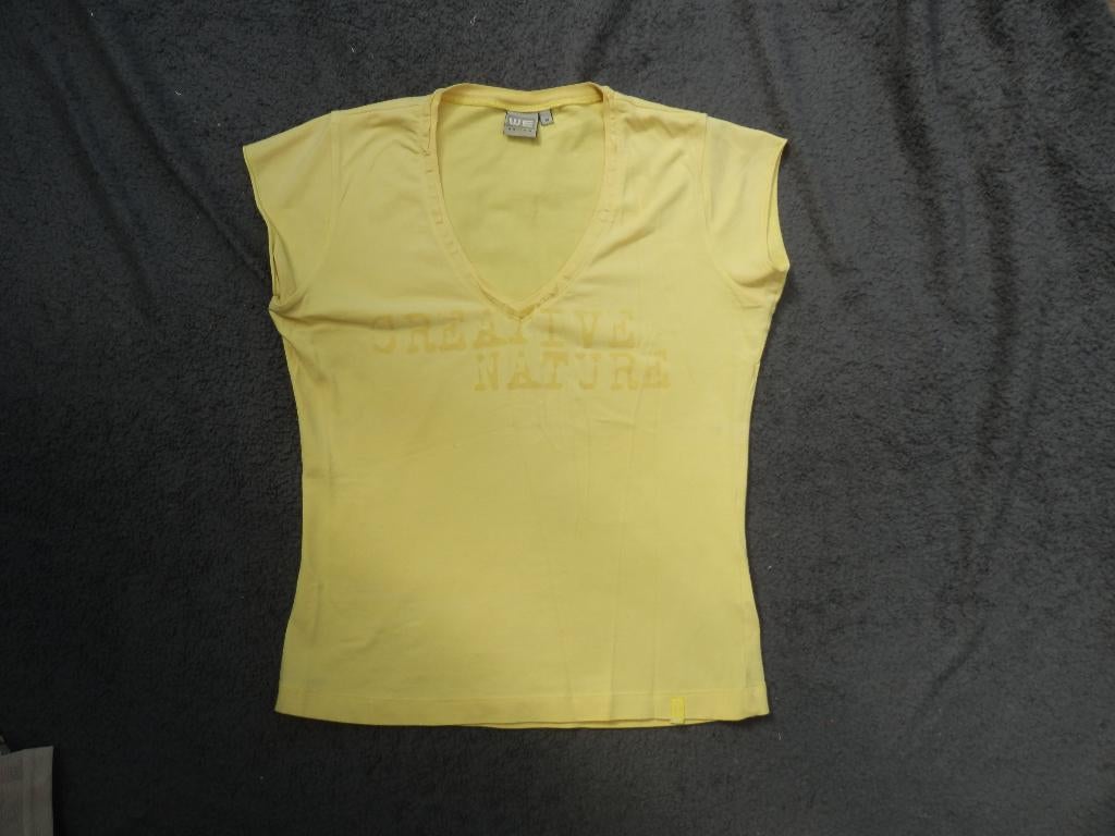 WE shirt geel maat M, Maat 38/40 (M), Geel, Ophalen of Verzenden, Zo goed als nieuw