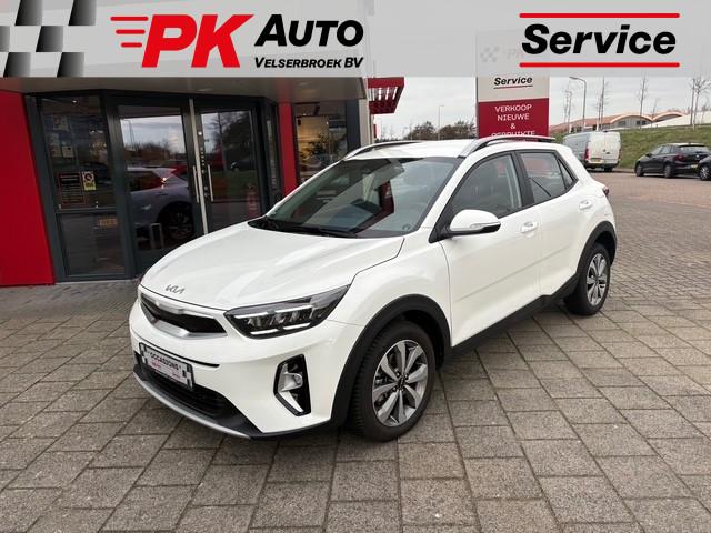 Kia Stonic 1.0 T-GDi MHEV DynamicLine | Navi | Cruise | Came, Zwart, 100 pk, Wit, Origineel Nederlands