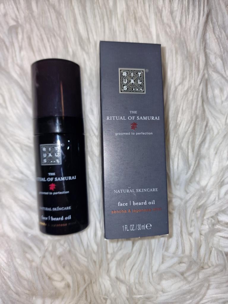Rituals of Samurai Face Beard Oil Baard olie Skincare, Ophalen of Verzenden, Nieuw