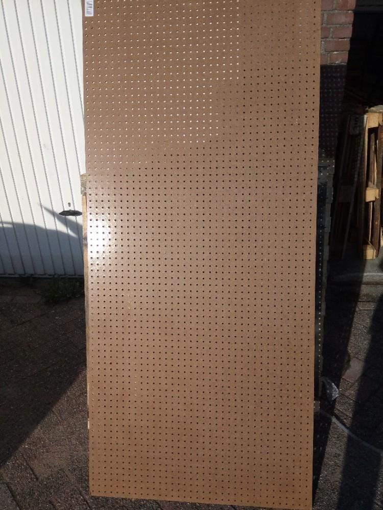 Hardboad panelen, Doe-het-zelf en Verbouw, Platen en Panelen, Zo goed als nieuw, Overige materialen, Minder dan 20 mm, Ophalen of Verzenden