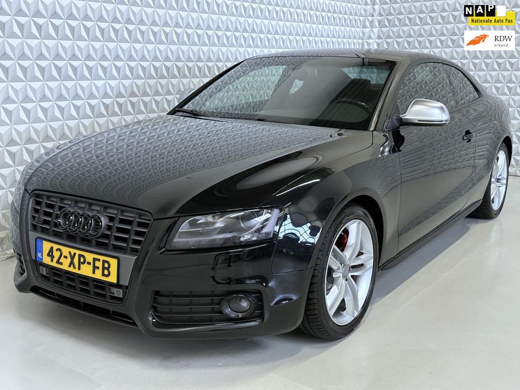 Audi S5 Coupé 4.2 FSI S5 Quattro Leer Navi Xenon PDC, Navigatiesysteem, Gebruikt, 4 stoelen, Zwart