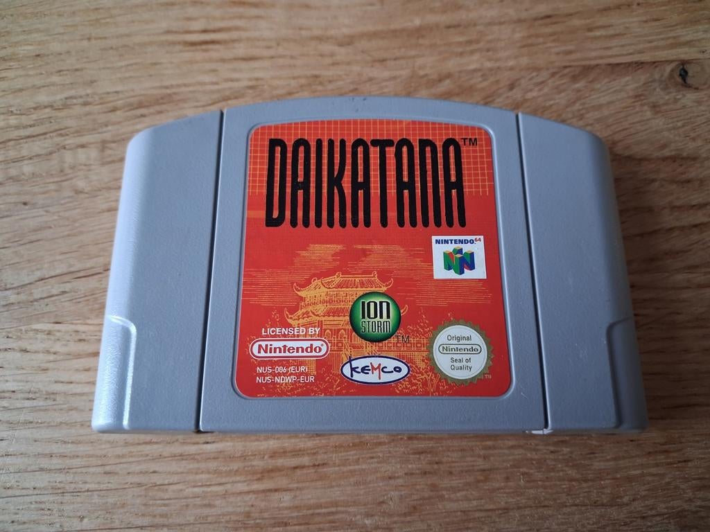Daikatana ( N64 ), Avontuur en Actie, 1 speler, Ophalen of Verzenden, Zo goed als nieuw