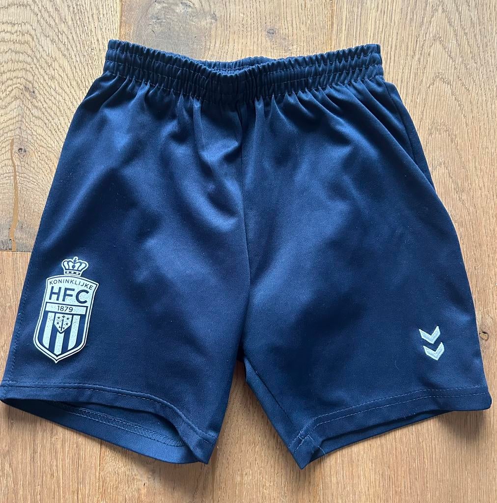 Hummel HFC Haarlem voetbalbroekje short 116/122 voetbalshort, Ophalen of Verzenden, Gebruikt, Jongen