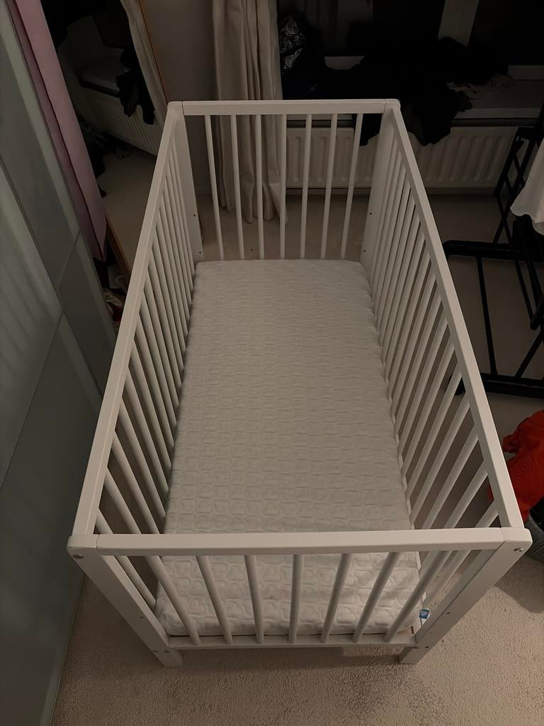 Ledikant met aerosleepmatras, Kinderen en Baby's, Ophalen, Gebruikt, Ledikant