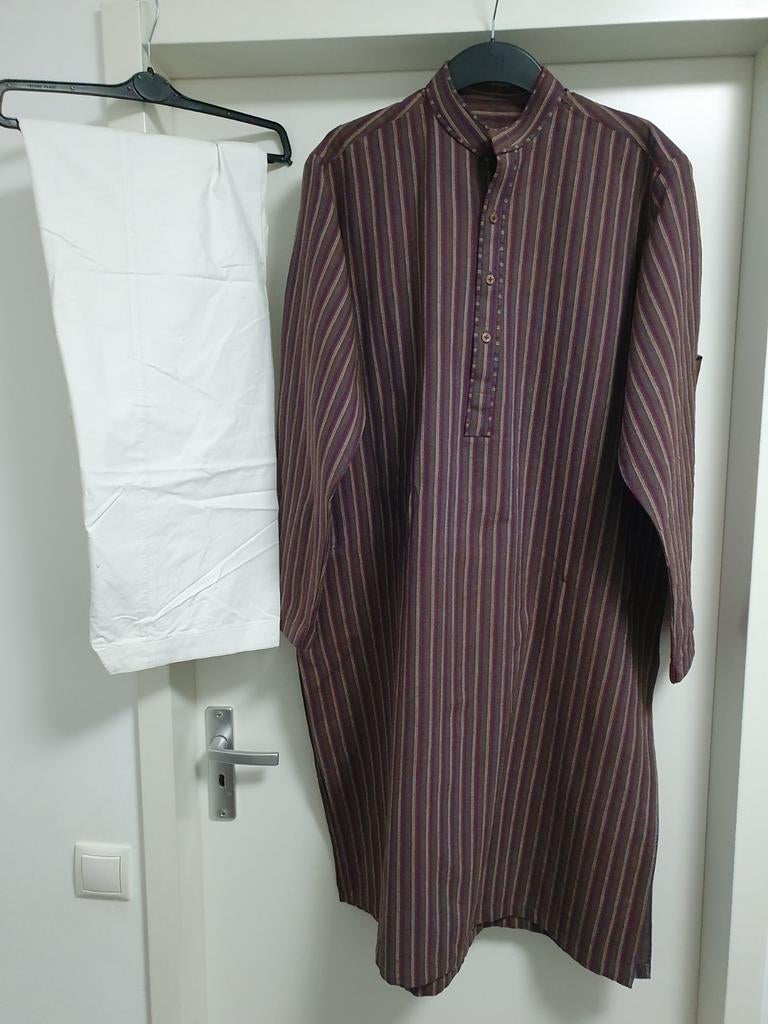 Indiase Kurta Kameez Shalwar - Maat XL - Eenmaal Gedrage, Ophalen of Verzenden, Zo goed als nieuw, Desi kleding