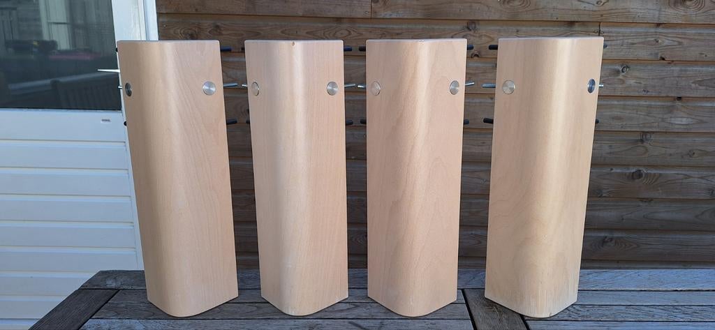 Auping Auronde bedpoten 48 cm, Ophalen, Overige kleuren, Tweepersoons, Zo goed als nieuw