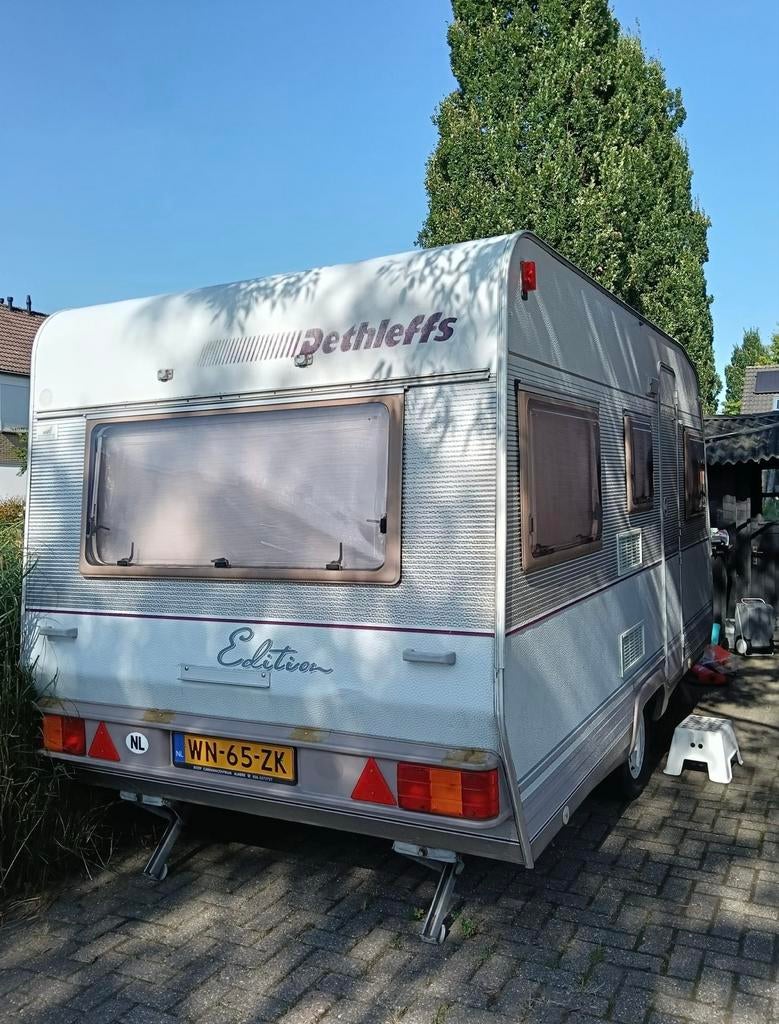 Caravan Dethleffs RD3, Caravans en Kamperen, Caravans, Rondzit, Koelkast, 750 - 1000 kg, Particulier
