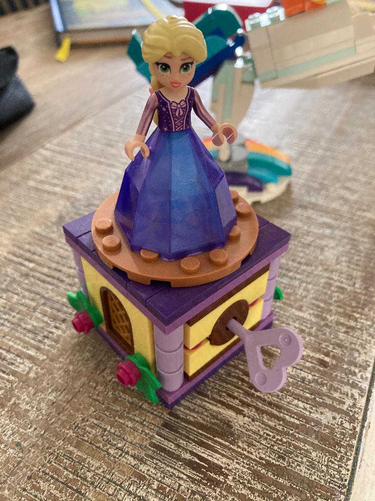 Lego draaiende Rapunzel, Kinderen en Baby's, Speelgoed | Duplo en Lego, Ophalen of Verzenden, Zo goed als nieuw, Complete set