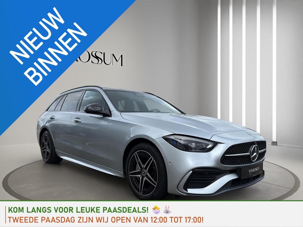 Mercedes-Benz C-klasse 300 e AMG Line Premium Plus | Pano |, Automaat, Achterwielaandrijving, Gebruikt, 4 cilinders