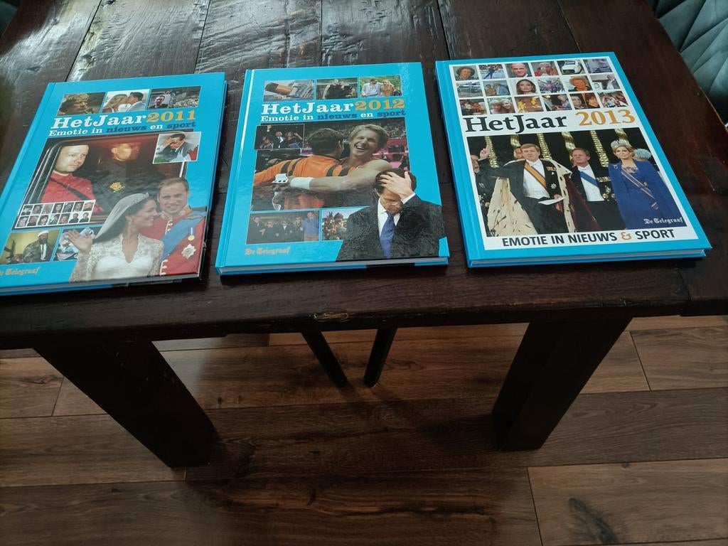 Het jaar .... Emotie in nieuws en sport., Ophalen of Verzenden