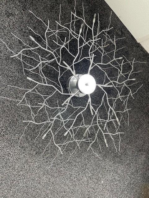 lamp, Huis en Inrichting, Ophalen of Verzenden, Zo goed als nieuw, Metaal, Minder dan 50 cm