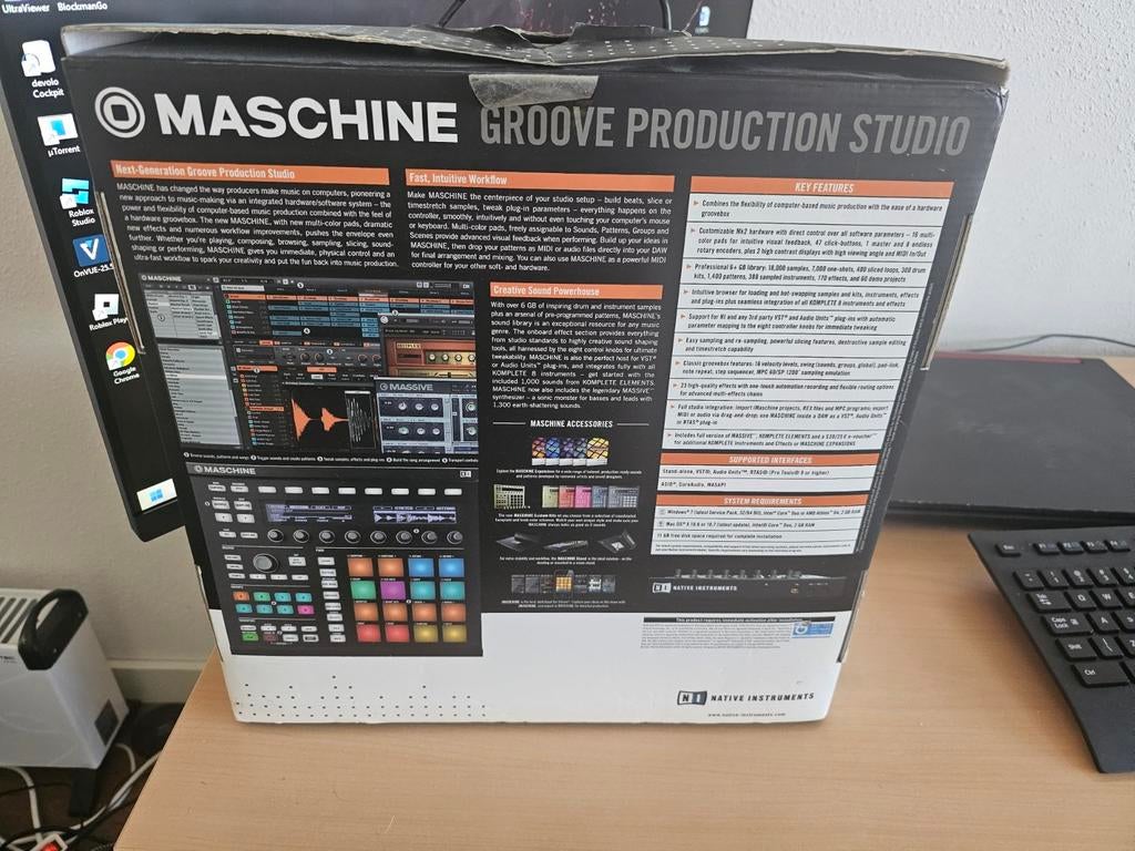 Native Instruments Maschine Groove Production Studio - Nieuw, Ophalen, Nieuw, Overige merken